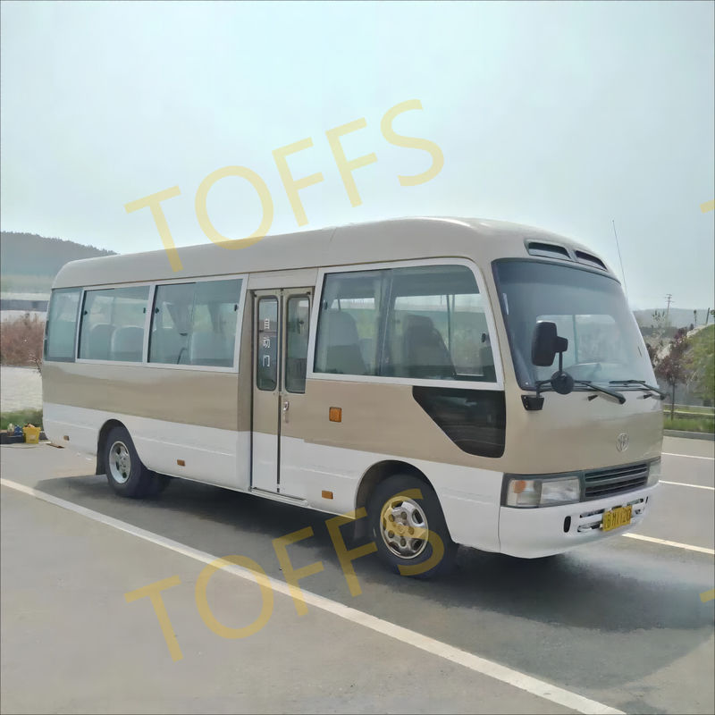 Mittlere Gebrauchtminibus Toyota Coaster 4x4 30 Sitzplätze für den Stadtverkehr