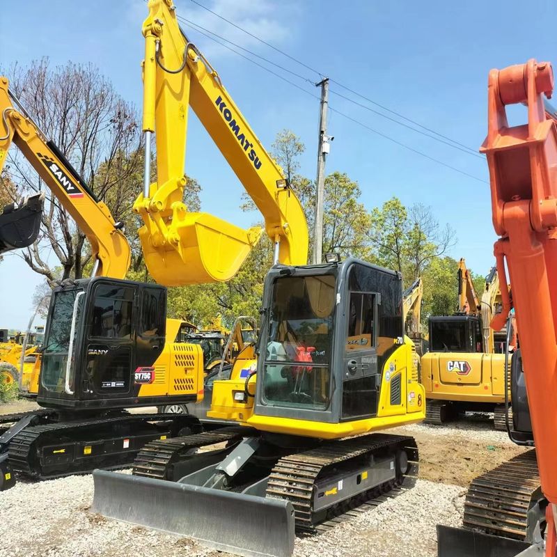 Gebrauchtes Komatsu Digger PC70 Gebrauchtes 7 Tonnen kleines Mini Crawler Bagger