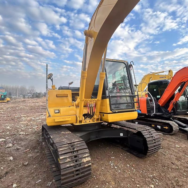 Gebrauchtes Komatsu Digger PC110 Gebrauchtes 11 Tonnen kleines Crawlerbagger