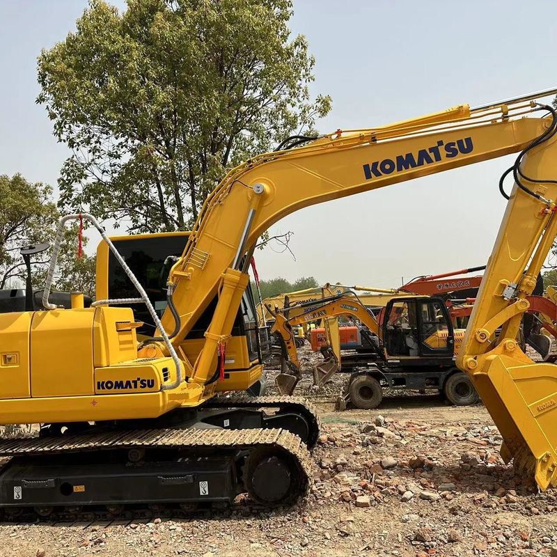 Gebrauchtes Komatsu Digger PC120 Gebraucht 12 Tonnen kleines Crawler Bagger