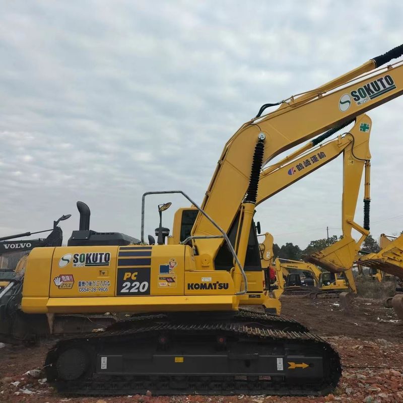 Gebrauchtes Komatsu Diggerr PC220-8 Gebrauchtes 22 Tonnen großes, mittelgroßes Grabgerät