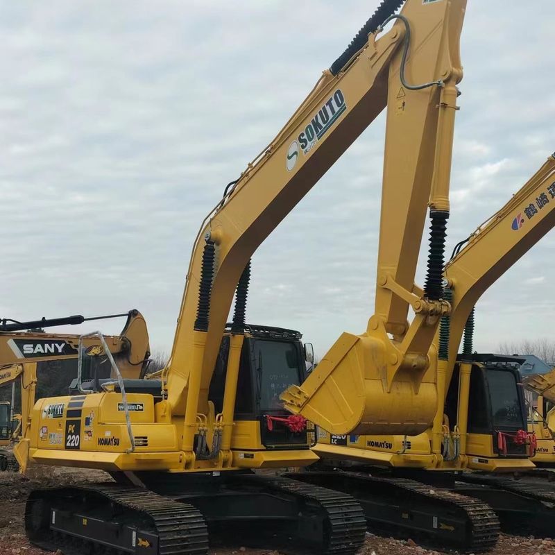 Gebrauchtes Komatsu Diggerr PC220-8 Gebrauchtes 22 Tonnen großes, mittelgroßes Grabgerät