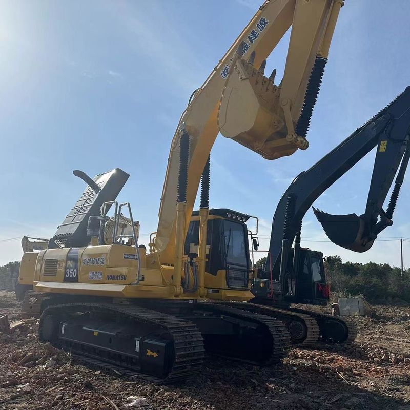 Scondhand Komatsu Bagger PC350-7 Gebraucht 35 Tonnen großer Typ Crawler Digger