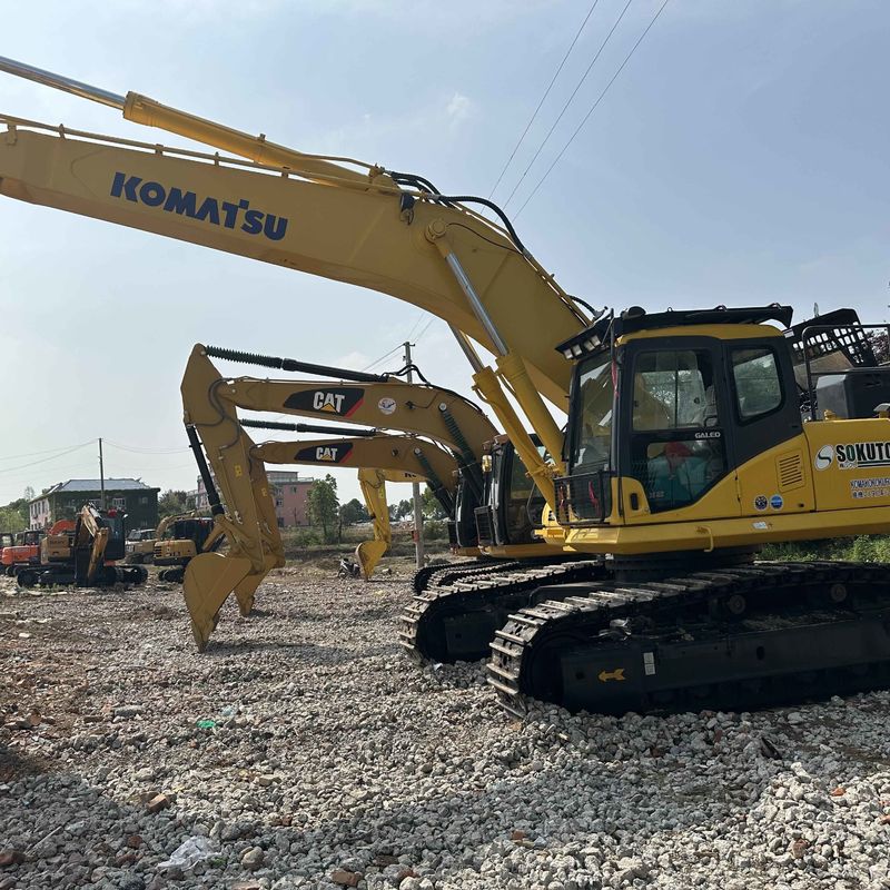 Gebraucht Komatsu Digger PC450-7 Gebraucht 45 Tonnen großer Crawler Bagger