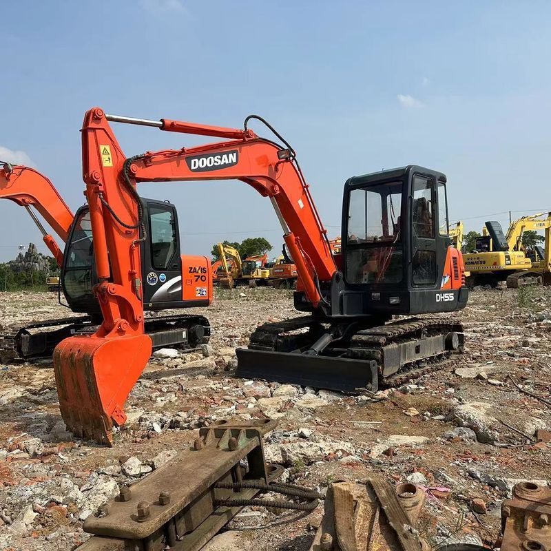 Gebrauchtes Doosan Digger DH55 Gebraucht 5,5 Tonnen Kleinbauwerk
