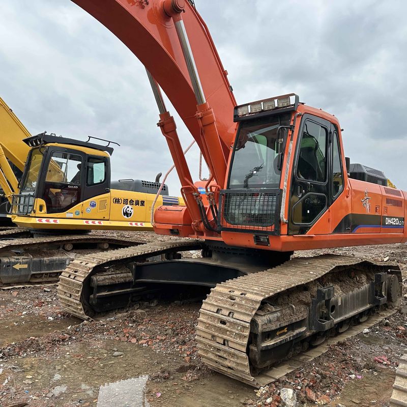 Gebraucht Doosan Digger DH420LC-7 Gebraucht 42 Tonnen großer Crawler Bagger