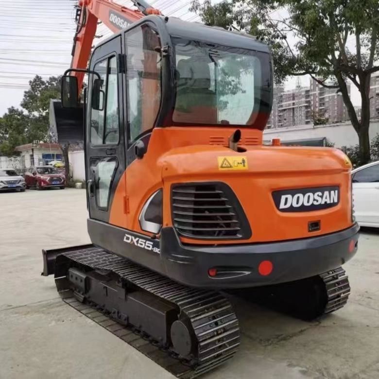 Gebraucht Doosan Digger DX55 Gebraucht 5,5 Tonnen kleiner Mini-Crawler Bagger