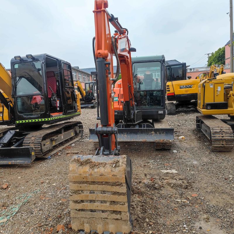 Gebrauchtes Doosan Digger DX60 Gebraucht 6 Tonnen Kleinbauwerk Mini Crawler Bagger