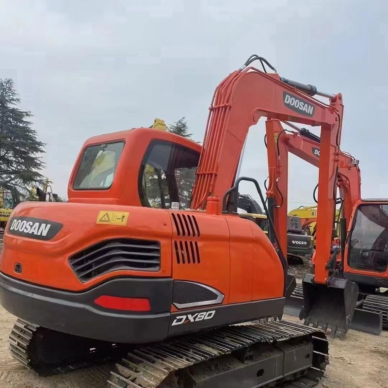 Gebrauchtes Doosan Digger DX80 Gebraucht 8 Tonnen Kleinbauwerk