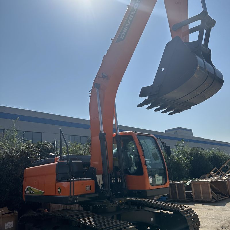 Gebrauchtes Doosan Digger DX205 Gebraucht 21 Tonnen mittelgroßes Crawlerbagger