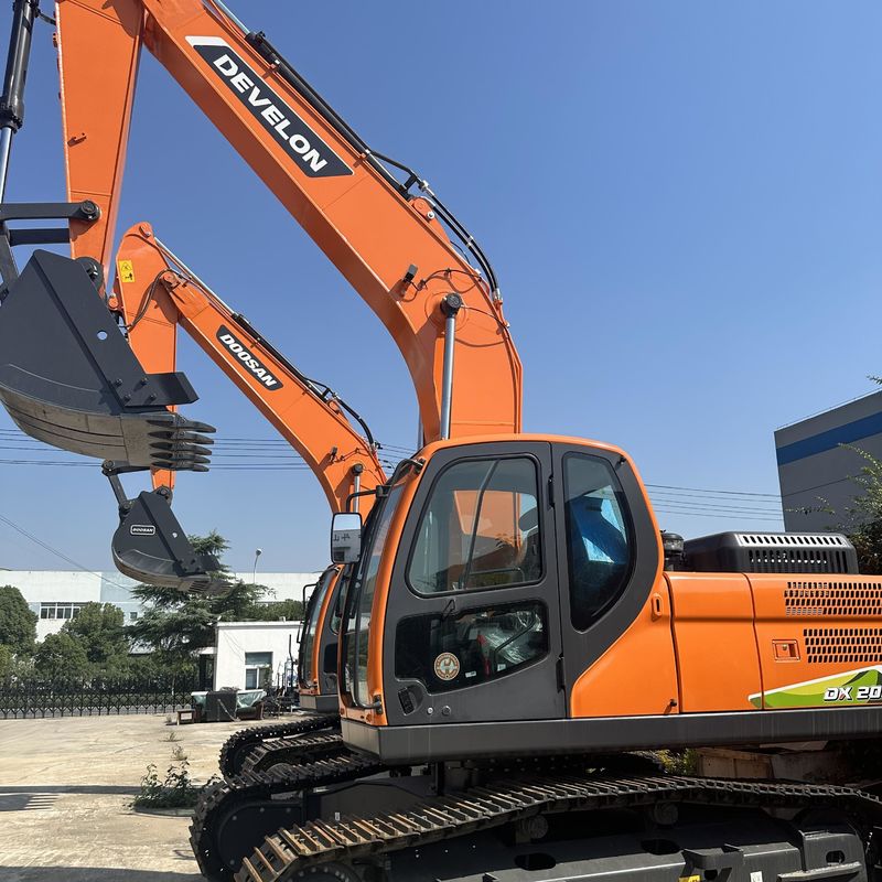 Gebrauchtes Doosan Digger DX205 Gebraucht 21 Tonnen mittelgroßes Crawlerbagger