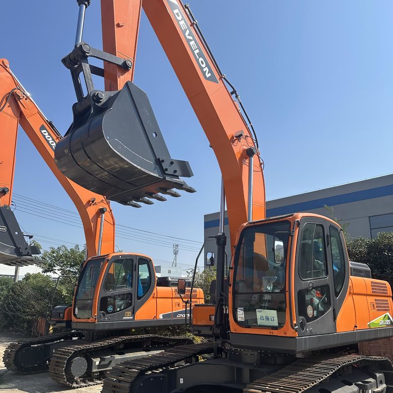 Gebrauchtes Doosan Digger DX205 Gebraucht 21 Tonnen mittelgroßes Crawlerbagger