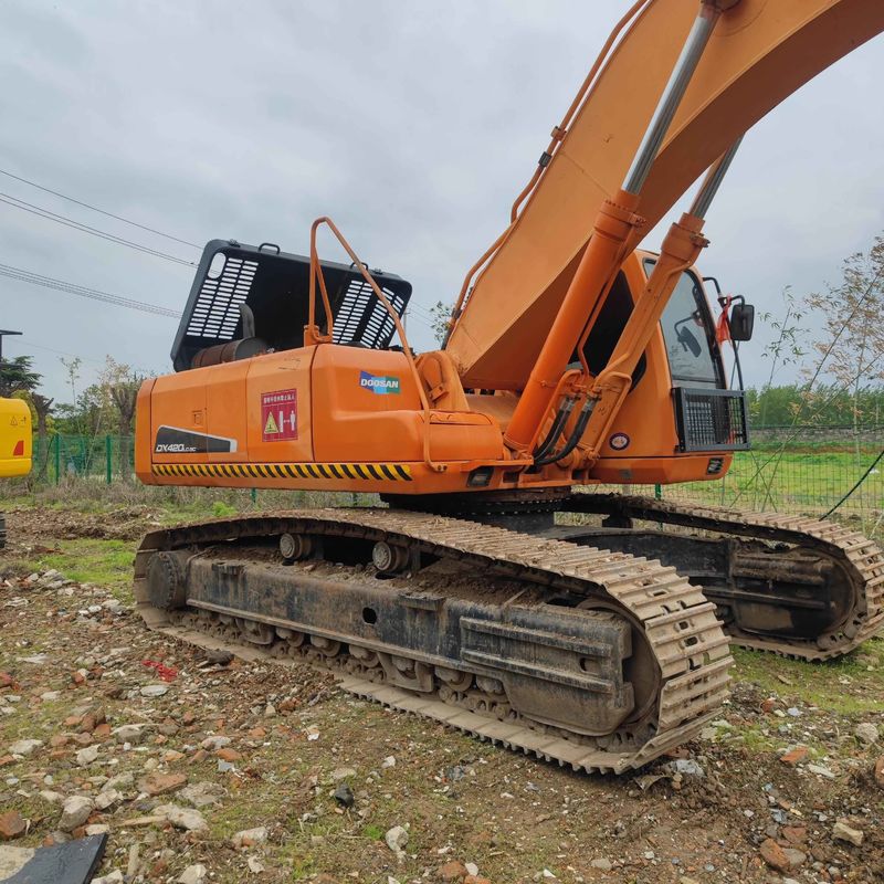 Gebraucht Doosan Digger DX420LC Gebraucht 42 Tonnen großer Crawler Bagger