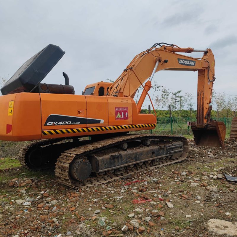 Gebraucht Doosan Digger DX420LC Gebraucht 42 Tonnen großer Crawler Bagger