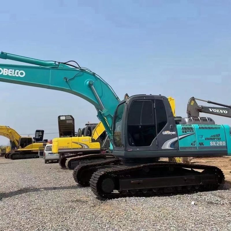 Gebrauchtes Kobelco Digger SK260 Gebraucht 26 Tonnen mittelgroßes Crawlerbagger