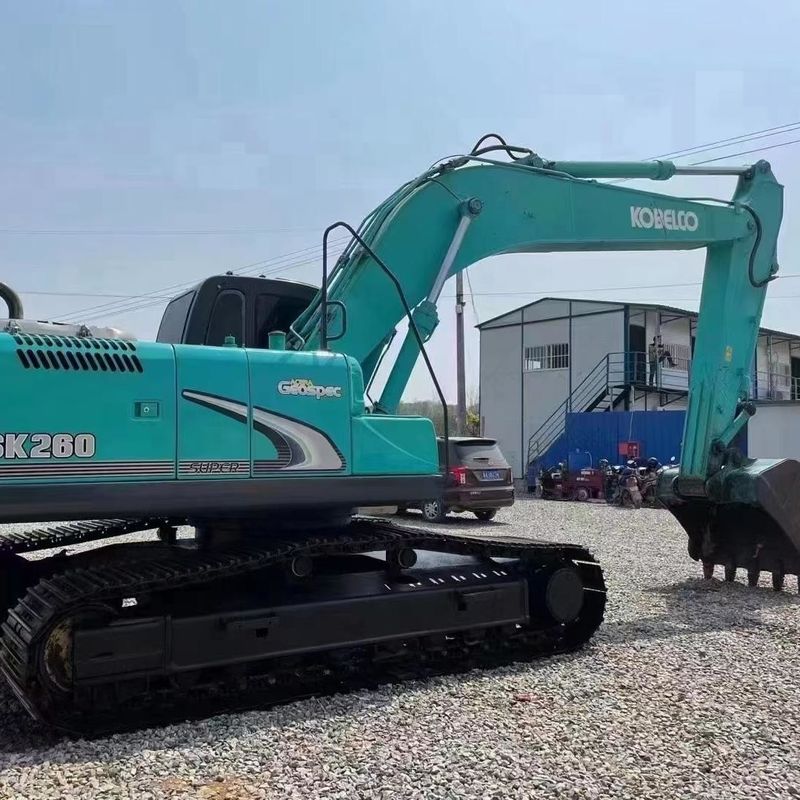 Gebrauchtes Kobelco Digger SK260 Gebraucht 26 Tonnen mittelgroßes Crawlerbagger