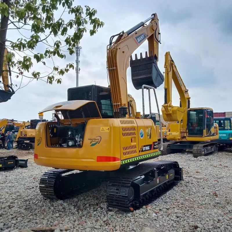 Gebraucht SANY Digger SY95C Gebraucht 9,5 Tonnen kleiner Mini Crawler Bagger