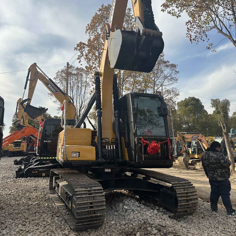 Gebraucht SANY Digger SY135C Gebraucht 13.5 auf Kleinstyp Mini Crawler Bagger