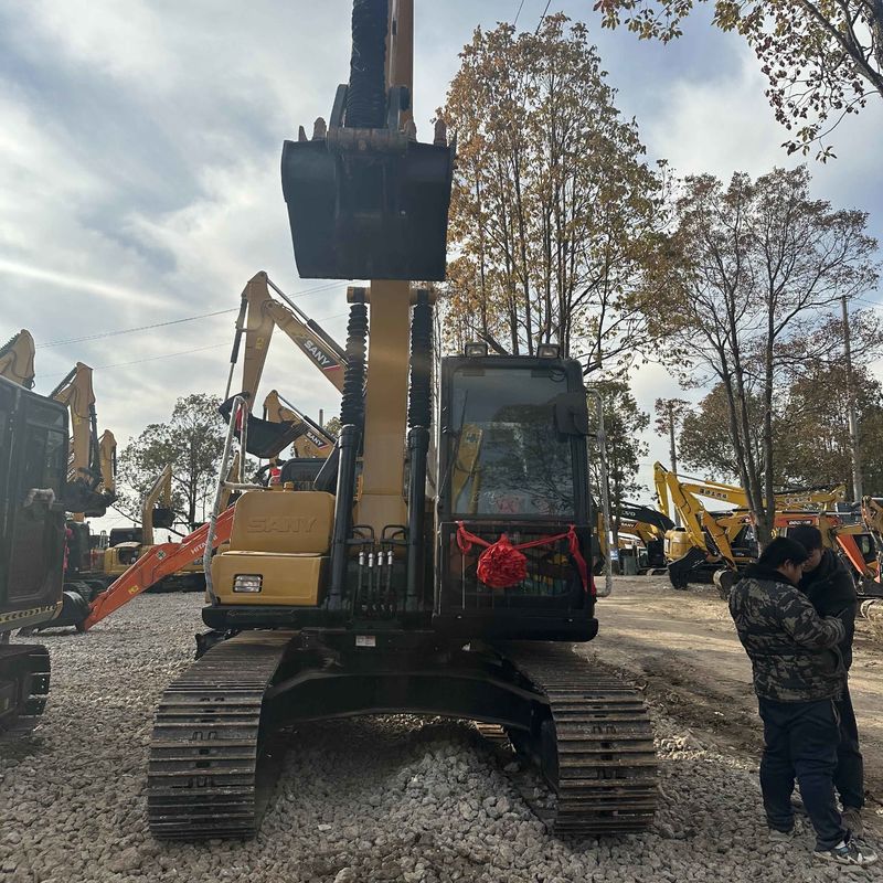 Gebraucht SANY Digger SY135C Gebraucht 13.5 auf Kleinstyp Mini Crawler Bagger