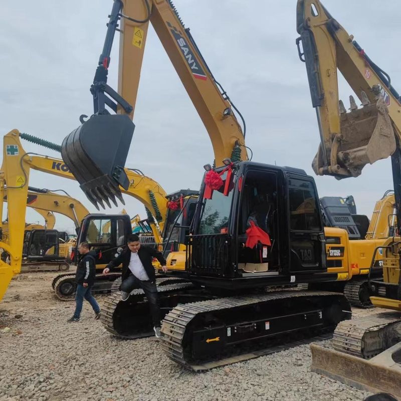 Gebraucht SANY Digger SY135C Gebraucht 13.5 auf Kleinstyp Mini Crawler Bagger