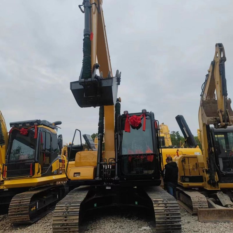 Gebraucht SANY Digger SY135C Gebraucht 13.5 auf Kleinstyp Mini Crawler Bagger