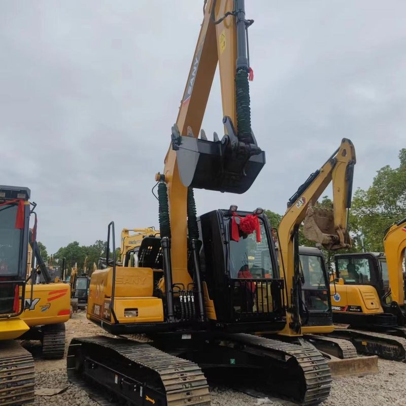 Gebraucht SANY Digger SY135C Gebraucht 13.5 auf Kleinstyp Mini Crawler Bagger