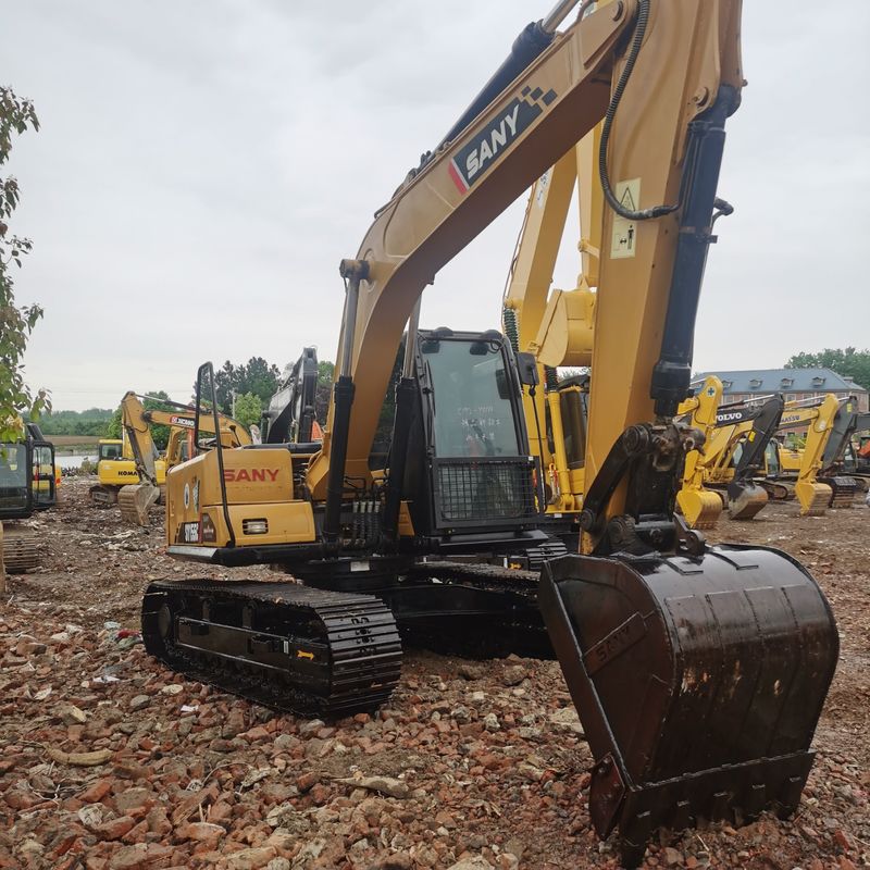 Gebraucht SANY Digger SY155C Gebraucht 15.5 auf Kleinstyp Crawler Bagger