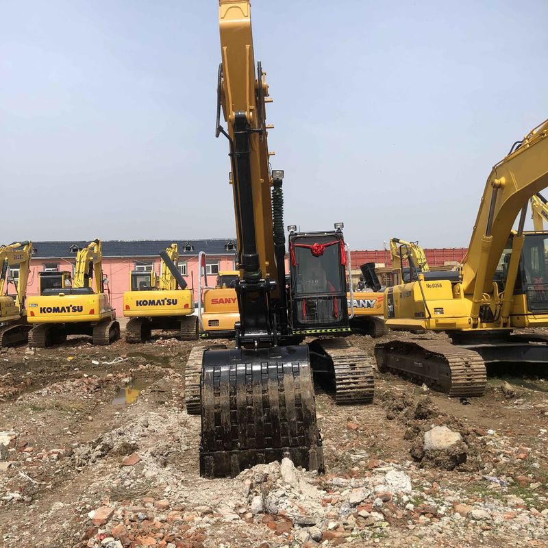 Gebraucht SANY Digger SY215C Gebraucht 21.5 auf mittlerem Typ Crawler Bagger