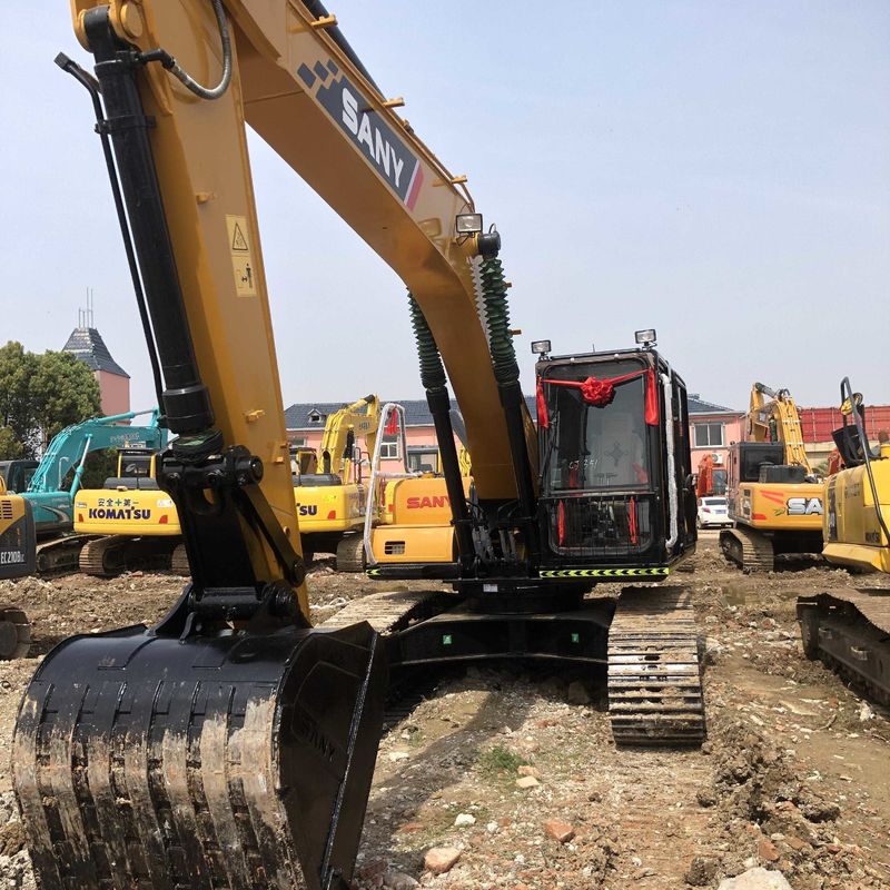 Gebraucht SANY Digger SY215C Gebraucht 21.5 auf mittlerem Typ Crawler Bagger