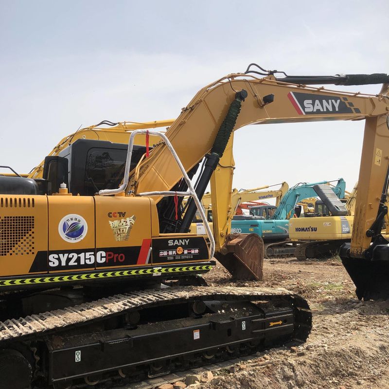 Gebraucht SANY Digger SY215C Gebraucht 21.5 auf mittlerem Typ Crawler Bagger