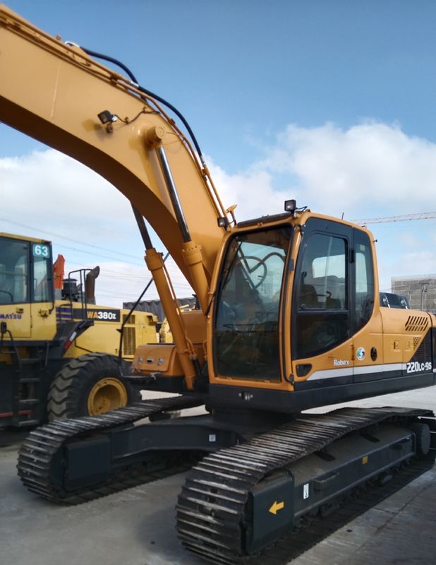 Gebraucht Hyundai Digger R220-9S Gebraucht 22 Tonnen mittelgroßer Crawler Bagger
