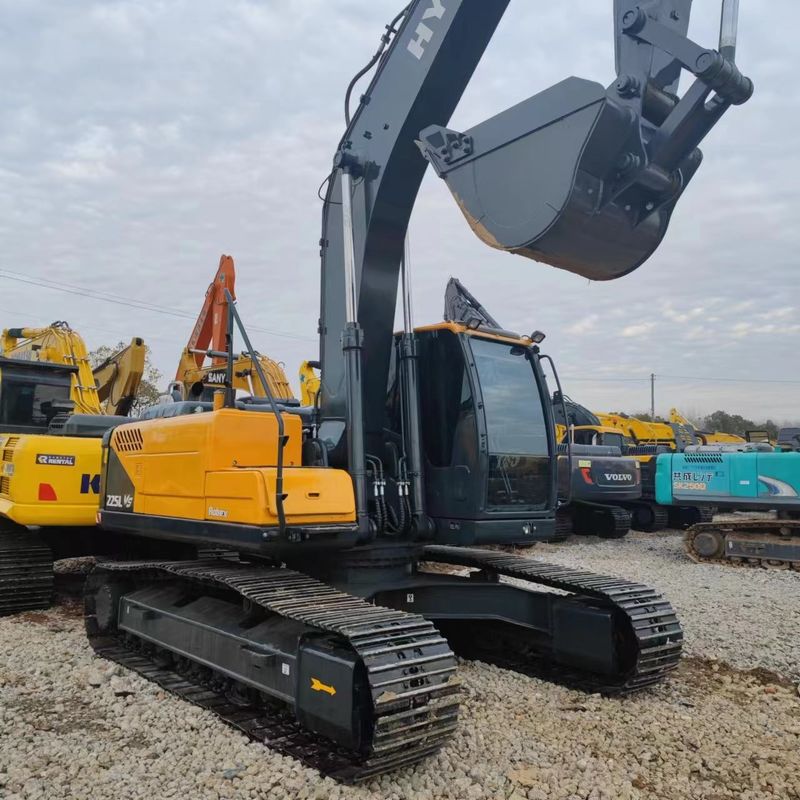 Gebrauchtes Hyundai Digger R225VS Gebraucht 22,5 Tonnen mittelgroßes Crawler-Exkavator