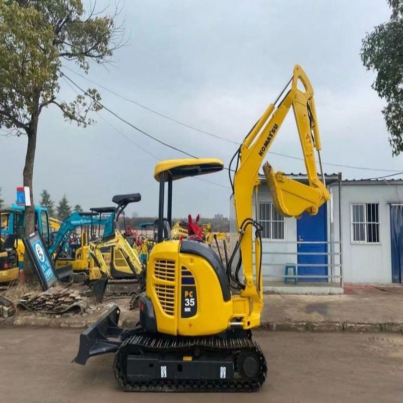 Gebrauchtes Komatsu Bagger PC35 Gebrauchtes 3,5 Tonnen kleines Mini Crawler Digger