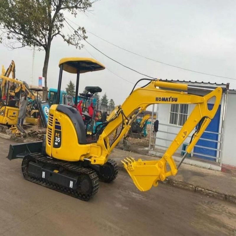Gebrauchtes Komatsu Bagger PC35 Gebrauchtes 3,5 Tonnen kleines Mini Crawler Digger