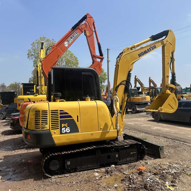 Gebrauchtes Komatsu Bagger PC56-7 Gebraucht 5,3 Tonnen Kleinbau