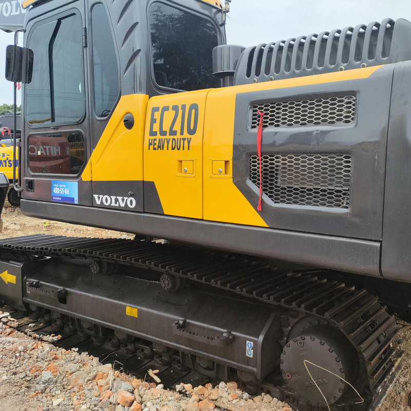 Original VOL EC210 Gebrauchtbagger 20 Tonnen 123kw mit 1,2m3 Eimer