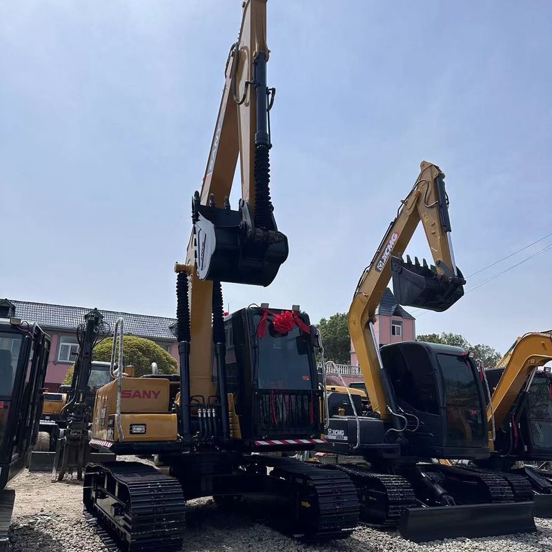 Gebraucht SANY Digger SY155C Gebraucht 15.5 auf mittlerem Typ Crawler Bagger