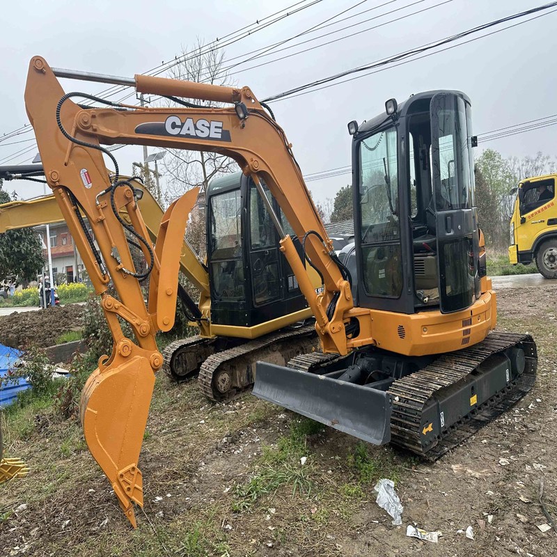 Mini CASE CX55B Gebrauchtbagger Hydraulik 5 Tonnen 12000 Pfund 30.2kw 53L Treibstoffbehälter