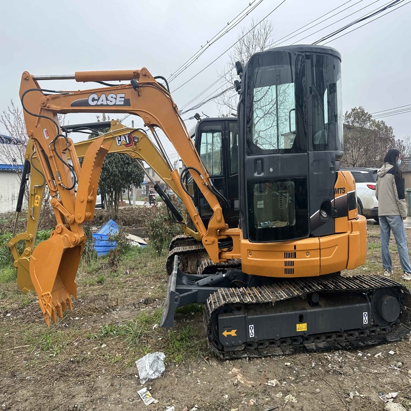 Mini CASE CX55B Gebrauchtbagger Hydraulik 5 Tonnen 12000 Pfund 30.2kw 53L Treibstoffbehälter