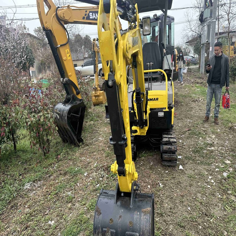 Mini Gebrauchtbagger Original Yanmar VIO17 Maschinenhändler 1,7 Tonnen 10,1 kW