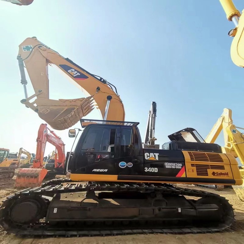 Alt CAT 340D Maschinenhändler Bagger 40 Tonnen 208kw 1,9 m3 Eimerkapazität