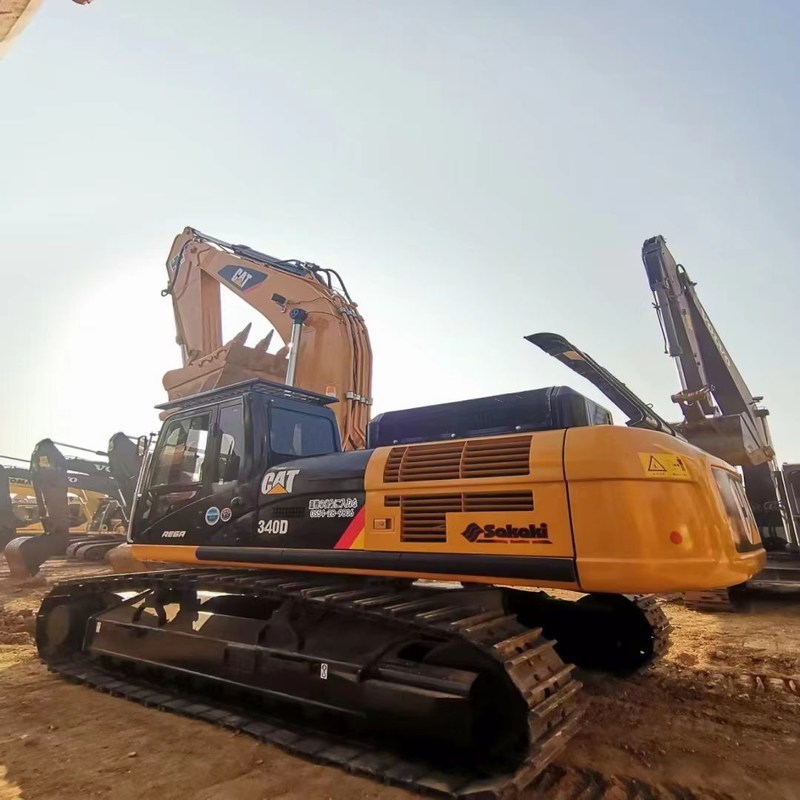 Alt CAT 340D Maschinenhändler Bagger 40 Tonnen 208kw 1,9 m3 Eimerkapazität