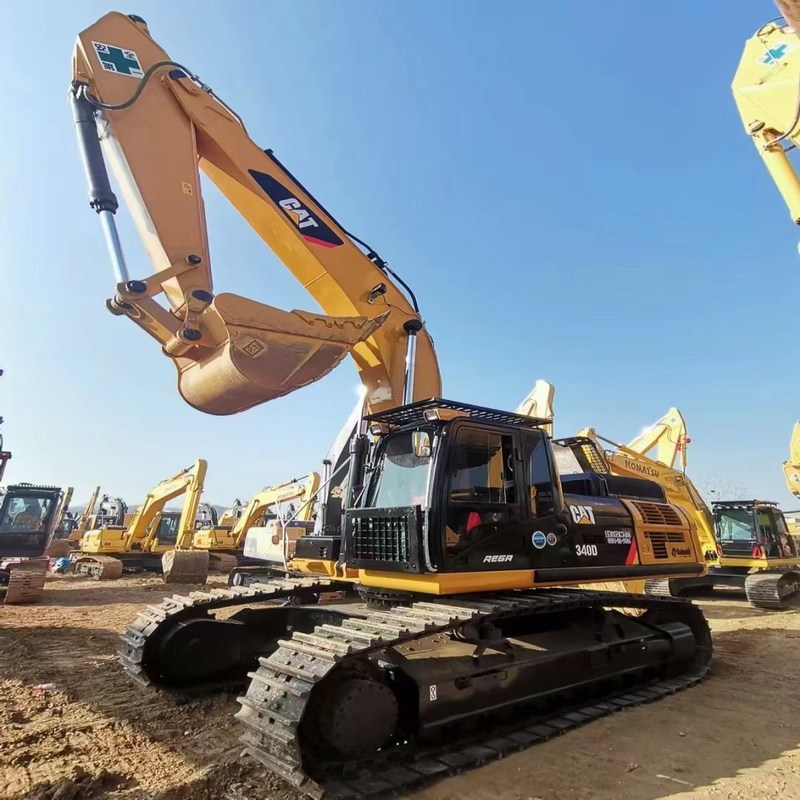 Alt CAT 340D Maschinenhändler Bagger 40 Tonnen 208kw 1,9 m3 Eimerkapazität