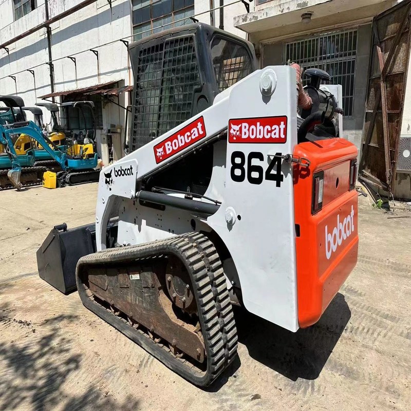 Bob 864 Gebraucht-Skid Steer Loader Maschine für Landschaftsgestaltung 10.6km/h 53.7KW