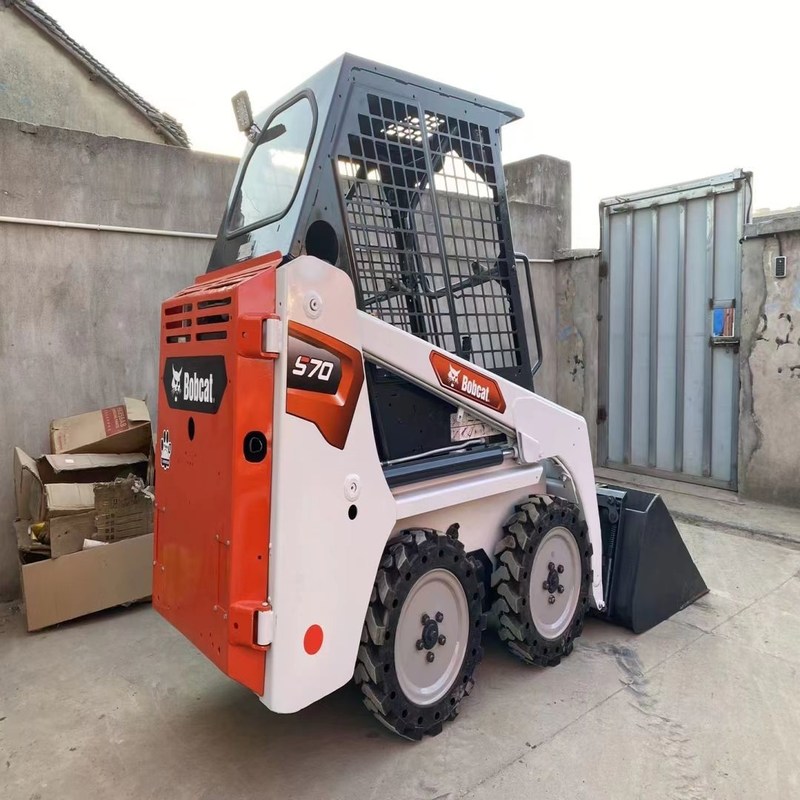BobS70 Gebraucht-Skid Steer-Schwergeräte-Lader Mini S70 10,1 km/h 17,5 kW