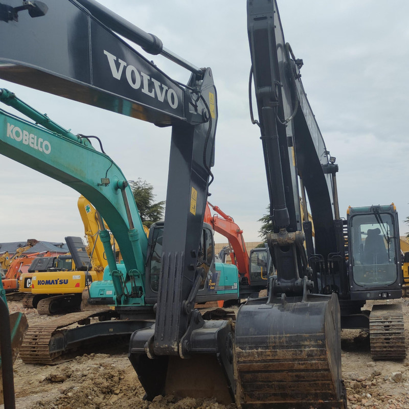 Original gebrauchtes Bagger Hydraulic VOL EC210B 20 Tonnen Crawler Digger 107kwn mit 1,25m3 Eimer