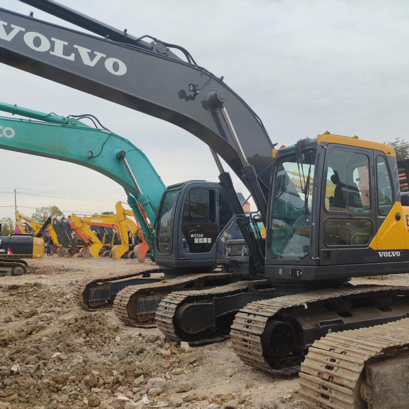 Original gebrauchtes Bagger Hydraulic VOL EC210B 20 Tonnen Crawler Digger 107kwn mit 1,25m3 Eimer