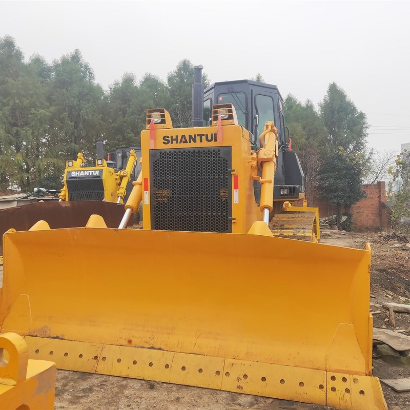 162 kW gebrauchter Bulldozer Shantui SD22 für den Maschinenbau mit 6,4 m3 Schaufel