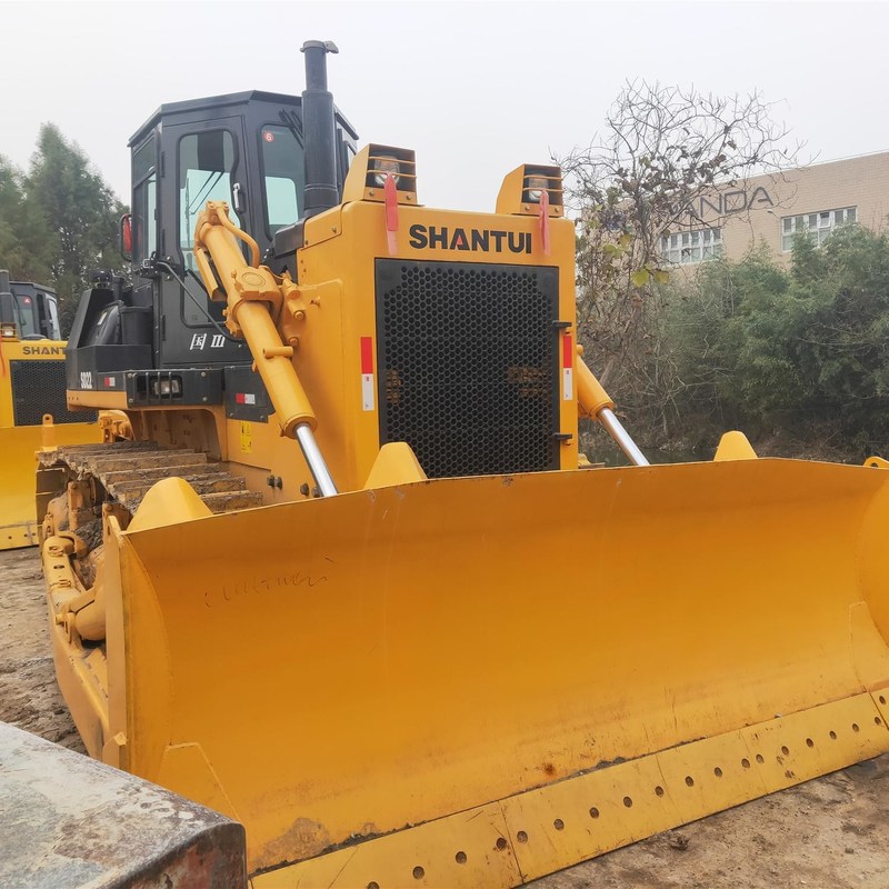 162 kW gebrauchter Bulldozer Shantui SD22 für den Maschinenbau mit 6,4 m3 Schaufel