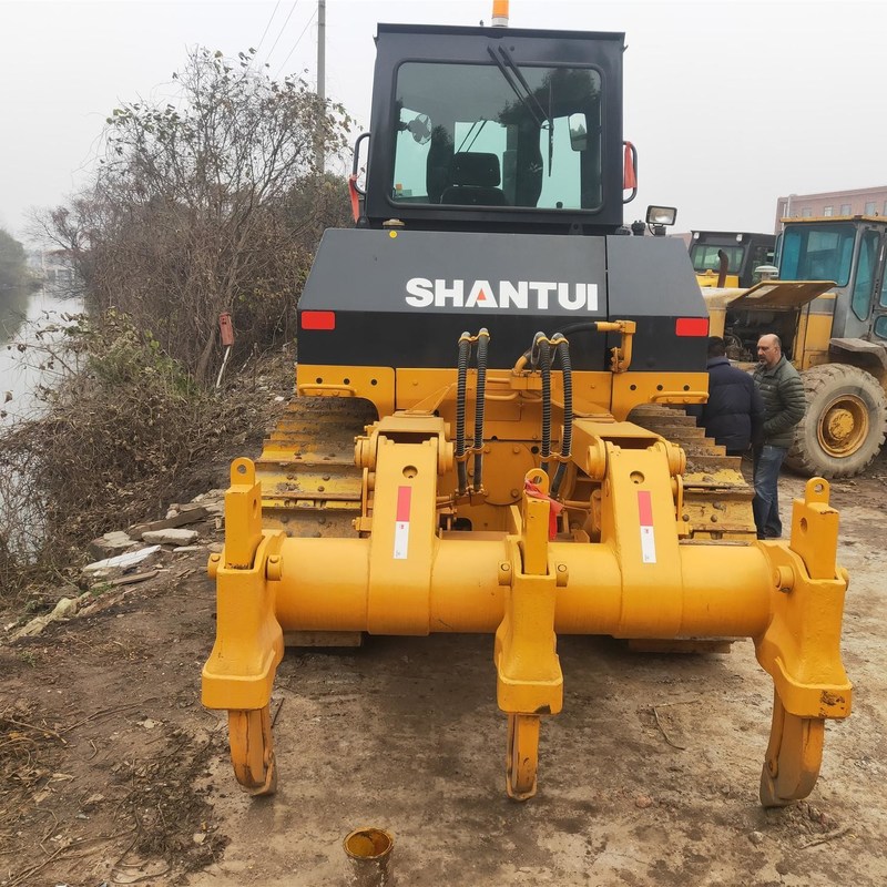 162 kW gebrauchter Bulldozer Shantui SD22 für den Maschinenbau mit 6,4 m3 Schaufel